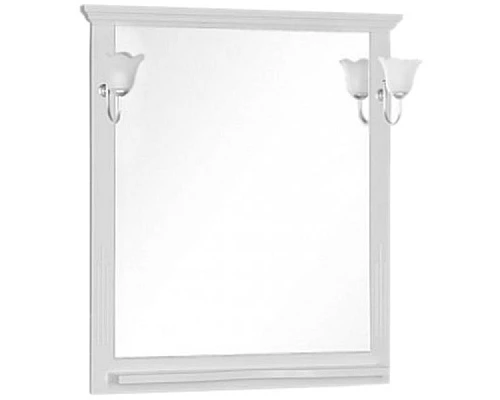 Заказать Зеркало Aquanet Лагуна 85 175305 Белое в магазине сантехники Santeh-Crystal.ru