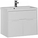 Тумба с раковиной Aquanet Латина 80 212836 подвесная Белая