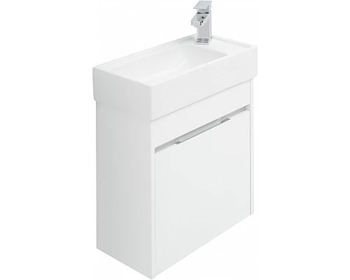 Приобрести Тумба под раковину Aquanet Лидс 50 239741 подвесная Белая в магазине сантехники Santeh-Crystal.ru