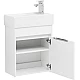 Купить Комплект мебели для ванной Aquanet Лидс 50 240480 подвесной Белый в магазине сантехники Santeh-Crystal.ru