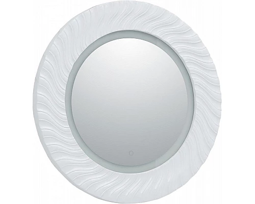 Заказать Зеркало Aquanet Милан 80 241821 с подсветкой Белый глянец в магазине сантехники Santeh-Crystal.ru