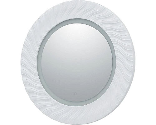 Заказать Зеркало Aquanet Милан 80 241821 с подсветкой Белый глянец в магазине сантехники Santeh-Crystal.ru