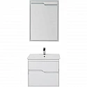 Комплект мебели для ванной Aquanet Модена 65 199304 Белый глянец