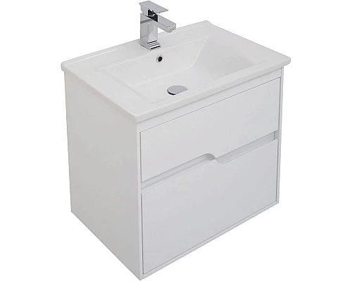 Купить Комплект мебели для ванной Aquanet Модена 65 199304 Белый глянец в магазине сантехники Santeh-Crystal.ru