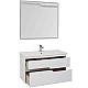 Заказать Комплект мебели для ванной Aquanet Модена 100 199303 Белый глянец в магазине сантехники Santeh-Crystal.ru