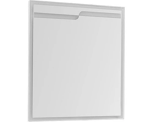 Приобрести Зеркало Aquanet Модена 85 196966 с подсветкой Белое в магазине сантехники Santeh-Crystal.ru