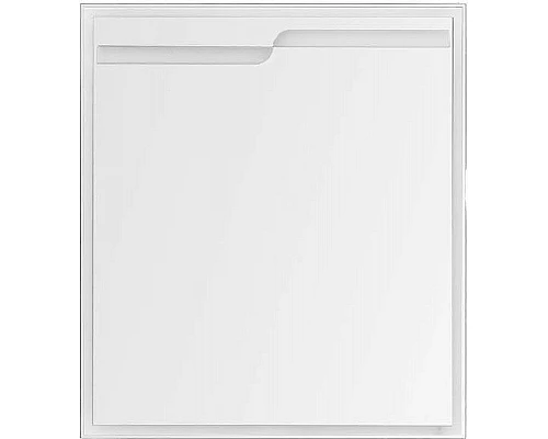 Приобрести Зеркало Aquanet Модена 85 196966 с подсветкой Белое в магазине сантехники Santeh-Crystal.ru