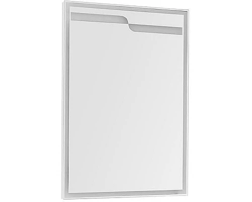 Заказать Зеркало Aquanet Модена 65 198488 с подсветкой Белое в магазине сантехники Santeh-Crystal.ru