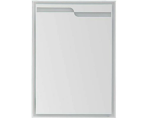 Заказать Зеркало Aquanet Модена 65 198488 с подсветкой Белое в магазине сантехники Santeh-Crystal.ru