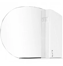 Зеркало со шкафом Aquanet Моника 105 186776 R Белое 186776