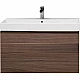Заказать Тумба с раковиной Aquanet Нью-Йорк 100 213937 подвесная Орех в магазине сантехники Santeh-Crystal.ru