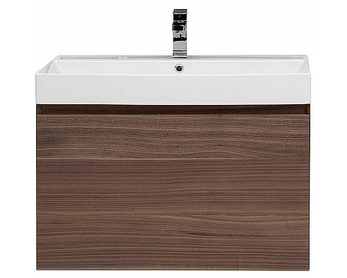 Приобрести Тумба под раковину Aquanet Нью-Йорк 85 203947 подвесная Орех в магазине сантехники Santeh-Crystal.ru