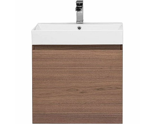 Приобрести Тумба под раковину Aquanet Нью-Йорк 60 203945 подвесная Орех в магазине сантехники Santeh-Crystal.ru