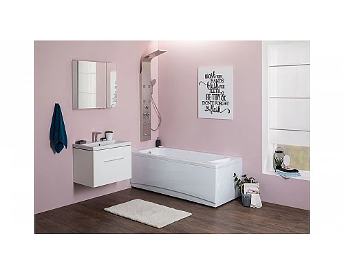 Приобрести Тумба под раковину Aquanet Порто 70 241747 подвесной Белая в магазине сантехники Santeh-Crystal.ru