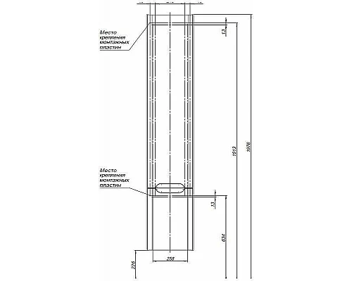 Приобрести Шкаф пенал Aquanet София 35 R 199871 подвесной Белый в магазине сантехники Santeh-Crystal.ru