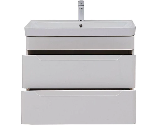 Купить Тумба под раковину Aquanet София 80 274002 подвесная Белый глянец в магазине сантехники Santeh-Crystal.ru