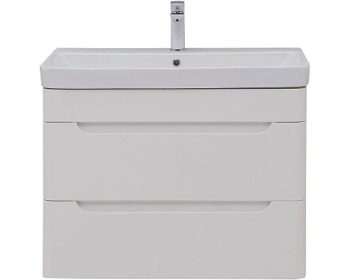 Купить Тумба под раковину Aquanet София 80 274002 подвесная Белый глянец в магазине сантехники Santeh-Crystal.ru