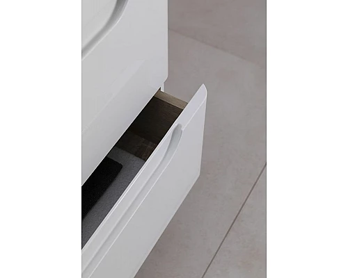 Купить Тумба под раковину Aquanet София 80 274002 подвесная Белый глянец в магазине сантехники Santeh-Crystal.ru