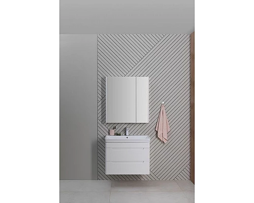 Купить Тумба под раковину Aquanet София 80 274002 подвесная Белый глянец в магазине сантехники Santeh-Crystal.ru