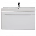 Тумба под раковину Aquanet София 105 199870 подвесная Белый глянец 199870
