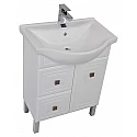 Тумба под раковину Aquanet Стайл 75 181499 Белая Тумба под раковину Aquanet Стайл 75 181499 Белая