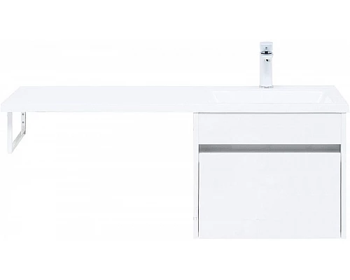 Приобрести Тумба под раковину Aquanet Токио 110 236915 подвесная Белая в магазине сантехники Santeh-Crystal.ru