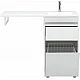 Купить Тумба с раковиной Aquanet Токио 110 R 239299 Белая в магазине сантехники Santeh-Crystal.ru