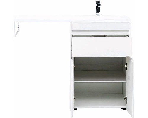 Купить Тумба с раковиной Aquanet Токио 120 R 239210 Белая в магазине сантехники Santeh-Crystal.ru