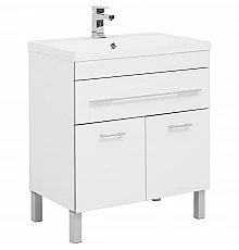 Тумба с раковиной Aquanet Верона 75 287670 Белая