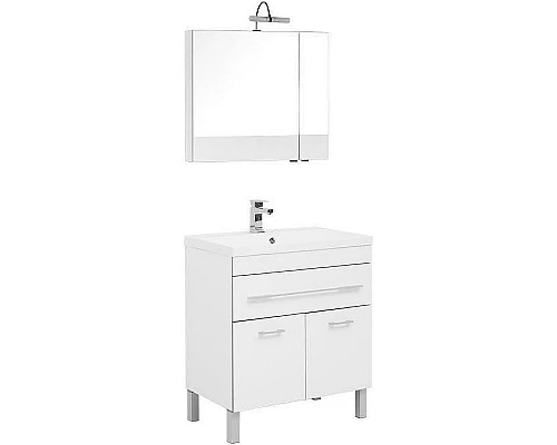 Заказать Комплект мебели для ванной Aquanet Верона 75 287659 Белый в магазине сантехники Santeh-Crystal.ru