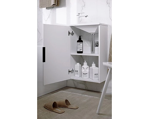 Заказать Тумба под раковину Aqwella Accent 40 ACC0104W подвесная Белая в магазине сантехники Santeh-Crystal.ru