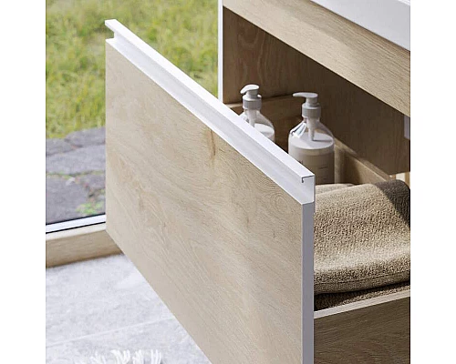 Купить Тумба под раковину Aqwella Urban 60 URB0106DD подвесная Дуб Давос в магазине сантехники Santeh-Crystal.ru