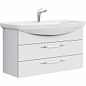 Тумба под раковину Aqwella Аллегро 100 Agr.01.10/2 Белый