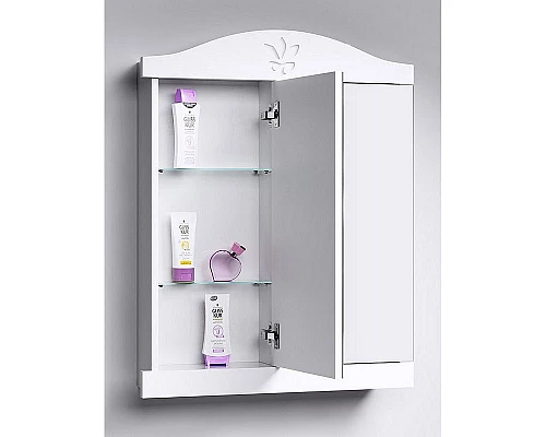 Купить Зеркальный шкаф Aqwella Франческа 85 FR0408 Белый в магазине сантехники Santeh-Crystal.ru