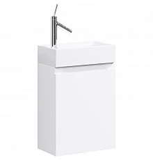 Тумба под раковину Aqwella Леон 40 Ln-MP.01.04/W подвесная Белая