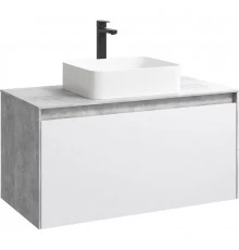Корпус тумбы под раковину Aqwella 5 Stars Mobi 100 MOB0110BS подвесной без передней панели