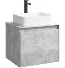 Корпус тумбы под раковину Aqwella 5 Stars Mobi 60 MOB0106BS подвесной Бетон светлый