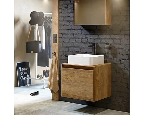 Приобрести Корпус тумбы под раковину Aqwella 5 Stars Mobi 60 MOB0106W подвесной Белый в магазине сантехники Santeh-Crystal.ru