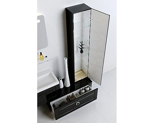 Купить Тумба Aqwella 5 Stars Инфинити 80 Inf.03.08 Белая в магазине сантехники Santeh-Crystal.ru