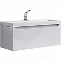 Тумба под раковину Aqwella 5 Stars Верона 100 Ver.01.10/W Белая