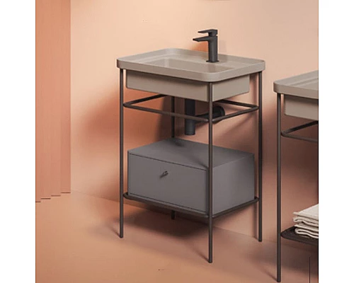 Заказать Консоль под раковину Artceram Fuori 60 ACA056 56 Moka в магазине сантехники Santeh-Crystal.ru