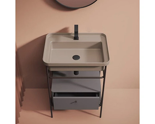 Заказать Консоль под раковину Artceram Fuori 60 ACA056 56 Moka в магазине сантехники Santeh-Crystal.ru