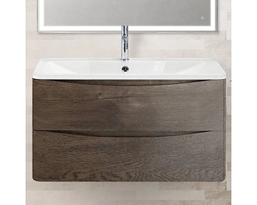 Приобрести Тумба под раковину BelBagno ACQUA-800-2C-SO-RNG подвесная Robere Nature Grigio в магазине сантехники Santeh-Crystal.ru