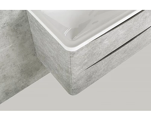 Заказать Тумба под раковину BelBagno ACQUA-1000-2C-SO-CVG подвесная Cemento Verona Grigio в магазине сантехники Santeh-Crystal.ru