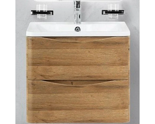 Купить Тумба под раковину BelBagno ACQUA-600-2C-SO-RR подвесная Rovere Rustico в магазине сантехники Santeh-Crystal.ru