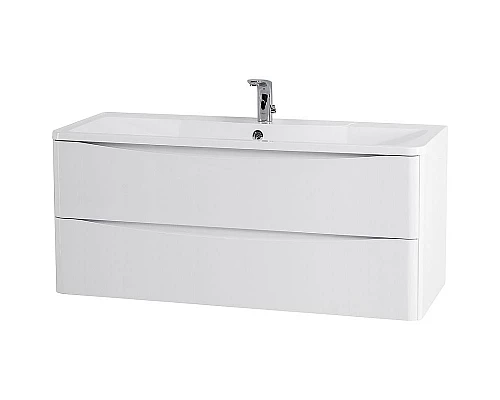Купить Тумба под раковину BelBagno 120 ACQUA-1200-2C-SO-BL подвесная Bianco Lucido в магазине сантехники Santeh-Crystal.ru