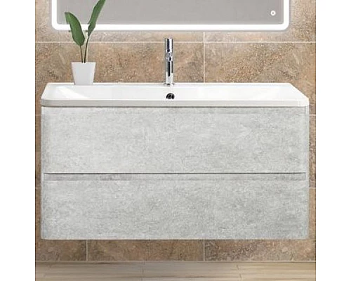Приобрести Тумба под раковину BelBagno ALBANO-900-2C-SO-CVG подвесная Cemento Verona Grigio в магазине сантехники Santeh-Crystal.ru