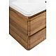 Купить Тумба под раковину BelBagno 120 ALBANO-1200-2C-SO-RR подвесная Rovere Rustico в магазине сантехники Santeh-Crystal.ru