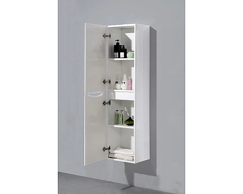 Приобрести Шкаф пенал BelBagno Ancona-N 40 ANCONA-N-1500-2A-SC-BL-L подвесной Bianco Lucido в магазине сантехники Santeh-Crystal.ru
