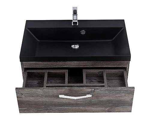 Тумба под раковину BelBagno Aurora 80 AURORA-800-2C-SO-PP подвесная Pino Pasadena